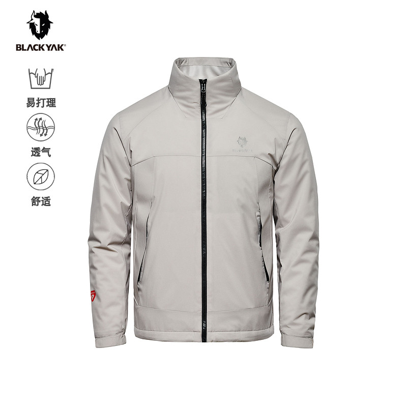 BLACKYAK/布来亚克男士春季户外立领银标P棉服保暖夹克FVM509