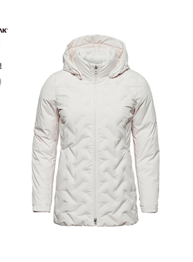 BLACKYAK/布来亚克 冬季户外中长款女轻量羽绒服WVW554蓬松度659