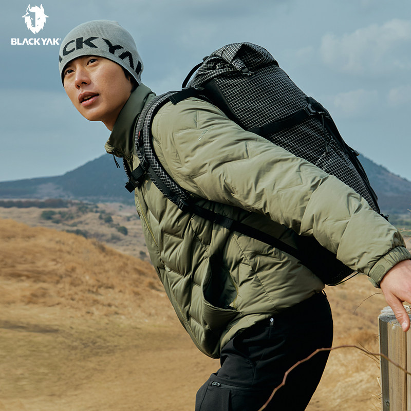 BLACKYAK/布来亚克2025冬新款男士轻量鹅绒羽绒服WYM651