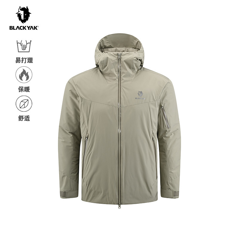 BLACKYAK/布来亚克2025冬新款男士PrimaLoft银标防泼水夹克WYM649