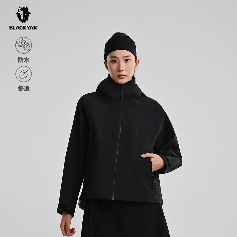 BLACKYAK/布来亚克2025秋新款女士3L户外防水冲锋衣外套FYW608