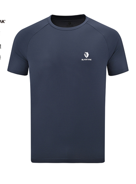 BLACKYAK/布来亚克 2025夏新款男短袖户外抑菌透气圆领T恤MYM067
