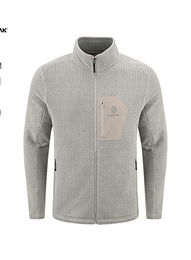 BLACKYAK/布来亚克2025秋冬新款男保暖立领全拉抓绒衣外套WYM625