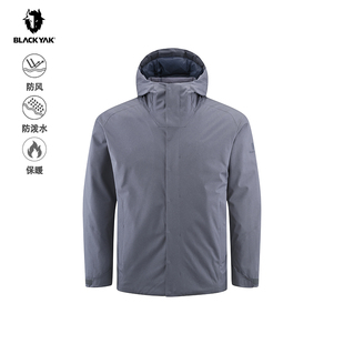 户外羽绒服蓬松度643WYM673 男士 BLACKYAK 布来亚克2025冬新款