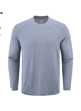 BLACKYAK/布来亚克2025秋新款男长袖圆领T恤FYM409