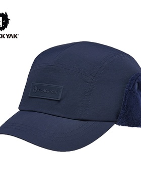 BLACKYAK/布来亚克 男女秋冬户外加绒护耳保暖鸭舌帽WLX969