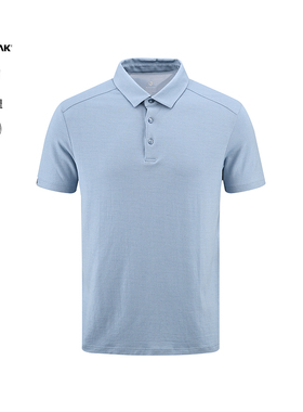 BLACKYAK/布来亚克2025秋新款美利奴羊毛耐磨男短袖POLOT恤FYM411