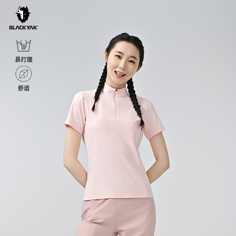 半拉T恤BLACKYAK/布来亚克