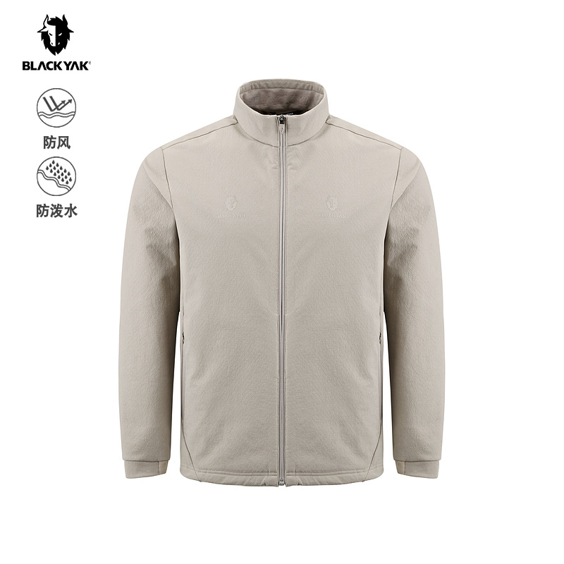 BLACKYAK/布来亚克2025秋新款男士户外保暖拉绒软壳夹克FYM619