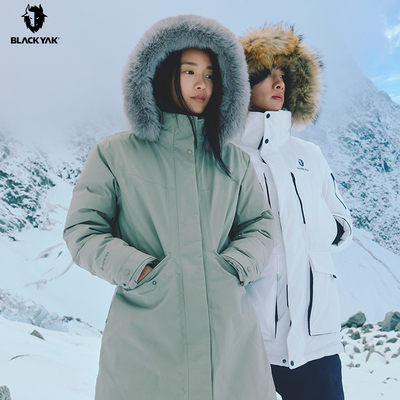 BLACKYAK/布来亚克冬季勇闯哈尔滨保暖女GORE防水羽绒服WVW568