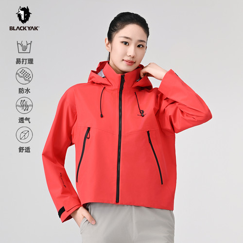 BLACKYAK/布来亚克2025春季新款女GORE-TEX 3L户外冲锋衣SYW132