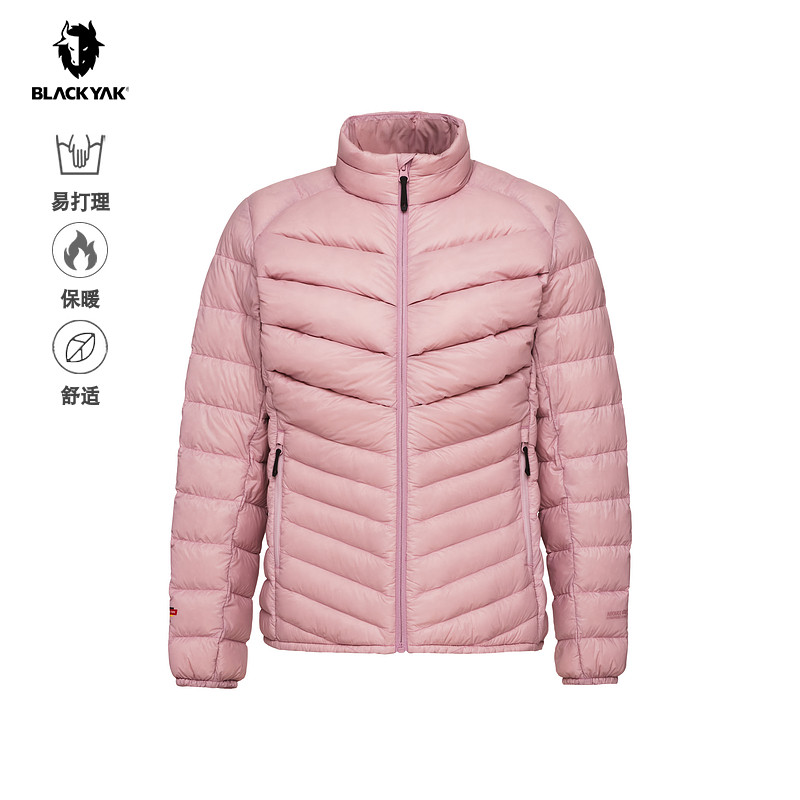 BLACKYAK/布来亚克2025冬DNS新款女立领轻量保暖羽绒服WYW658