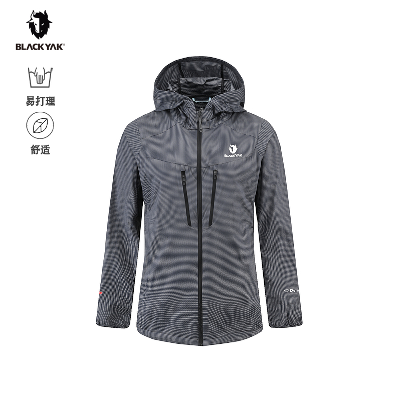 BLACKYAK/布来亚克2025春新款女DNS系列户外登山防风夹克SYW124