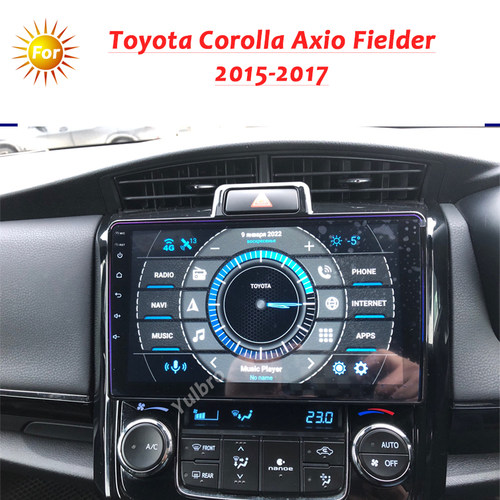 适用于2015-2017年Corolla Axio Fielder 8核安卓车载导航Carplay