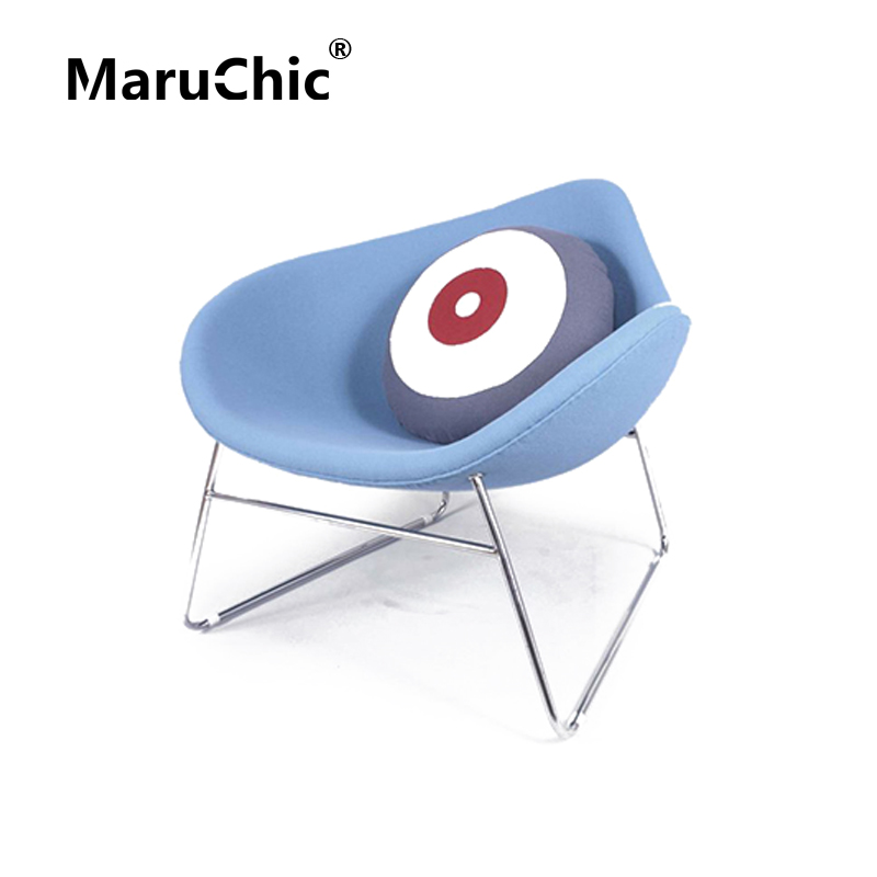 MaruChic创意设计师家具k2 lounge chair羊绒布艺术摄