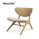 MaruChic创意设计师家具 极简轻奢设计餐厅餐椅 意式 EYE LOUNGE
