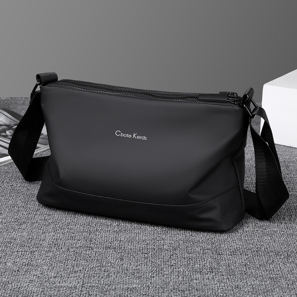 仅亏一天真皮时尚休闲潮男斜挎包韩版潮流单肩包防水多隔层大容量