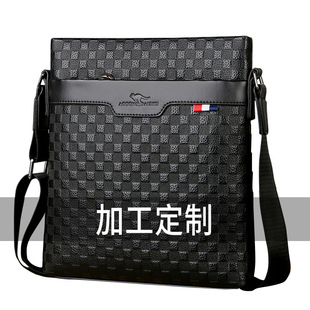 仅亏一天真皮加工定制头层牛皮男士 休闲 单肩包真皮男包斜挎包男式