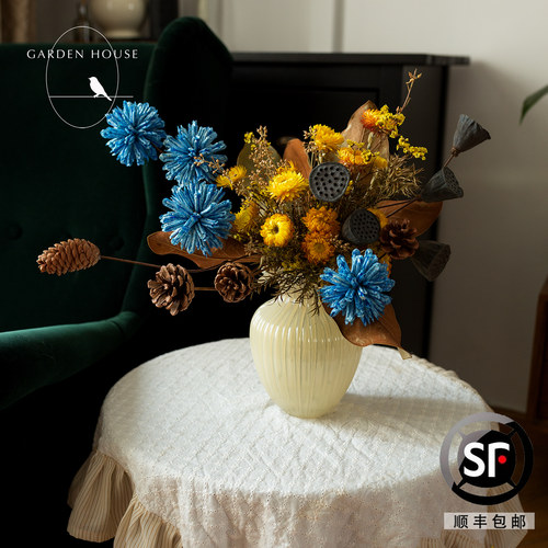 GardenHouse花房油画质感干花束