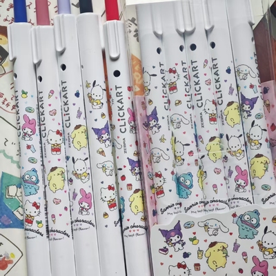 斑马clickart限定三丽鸥水彩笔