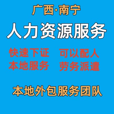 广西南宁人力资源许可证劳务派遣备案年检报告垫资验资各类资质