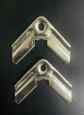 304不锈钢风管角码共板法兰通风管道配件连接卡条勾码201   1.0MM