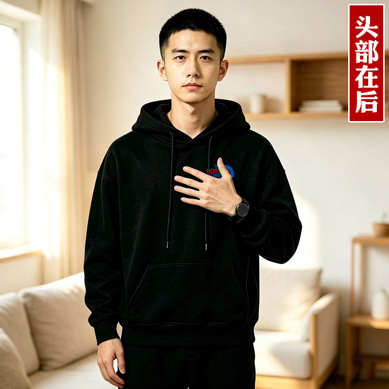 定制连帽卫衣加厚宽松外套不起球