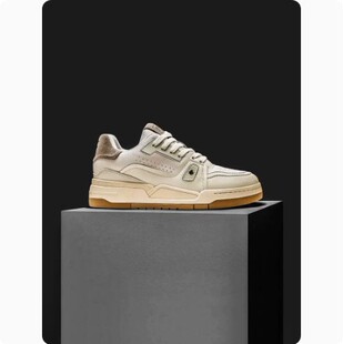 男鞋 运动滑板鞋 休闲透气运动鞋 男款 爱丁堡板鞋 潮鞋 小白鞋 梅西