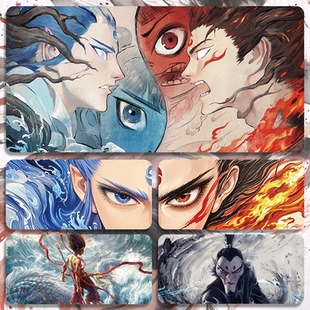 哪吒2鼠标垫超大敖丙申公豹敖光电脑键盘垫魔童闹海桌面软垫定制