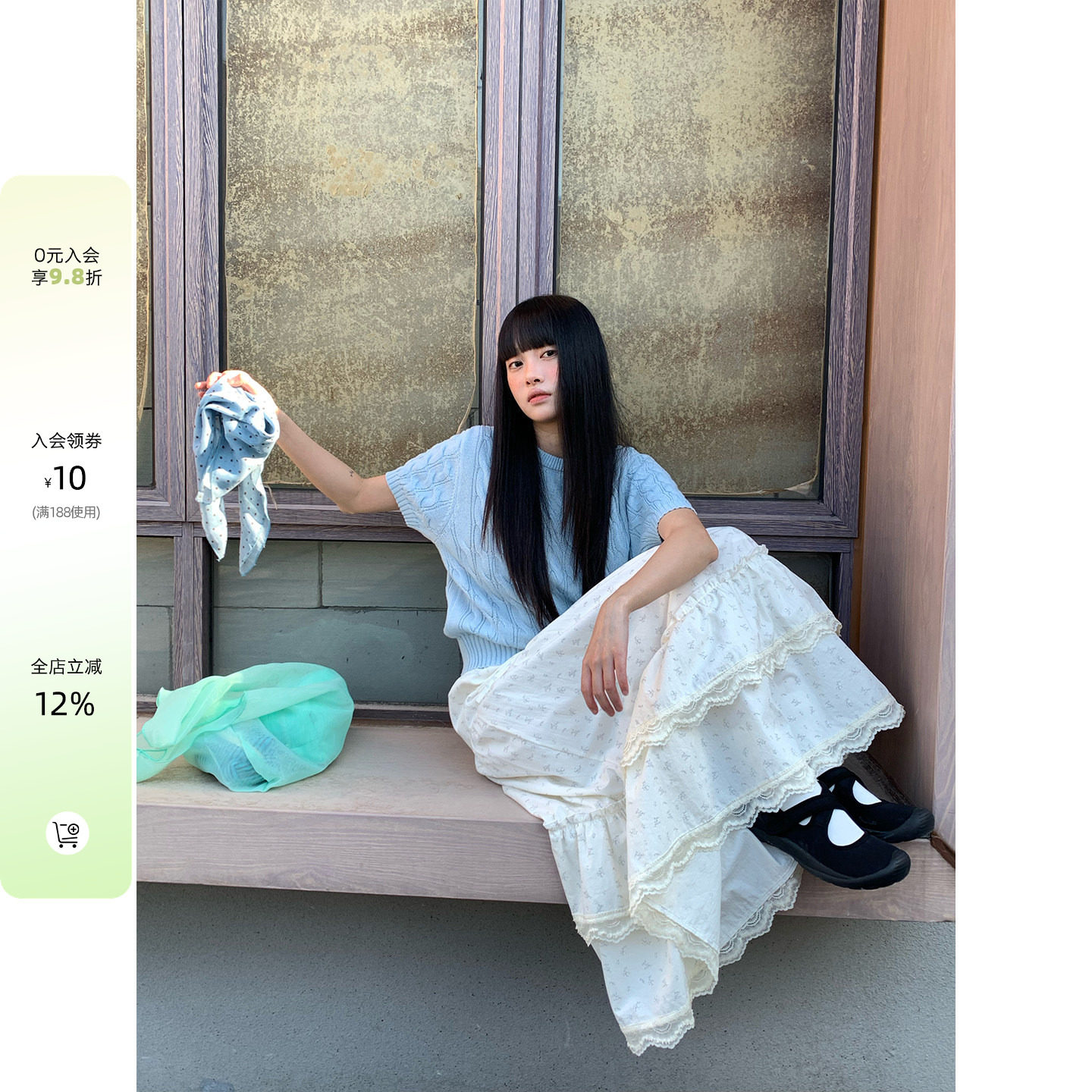 CCKOK 2026新品早春韩系通勤穿搭纯色套头麻花短袖针织上衣女