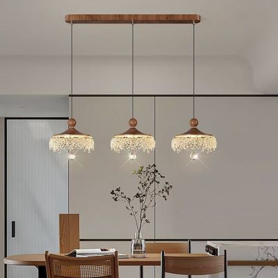 中古风复古水滴法式餐厅卧室吊灯