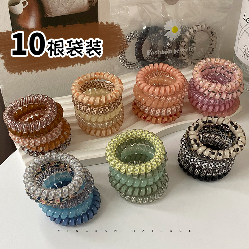 头绳时尚电话线发圈高弹力耐用