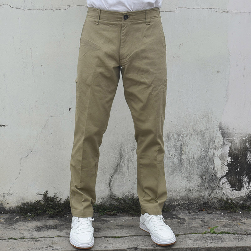 现货lee美国正品休闲裤男夏季薄款收脚修身显瘦弹力卡其427-3928