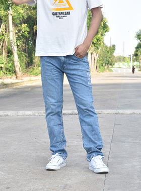 11.75oz美国正品李维斯511 slim低腰修身牛仔裤男微弹 04511-5856