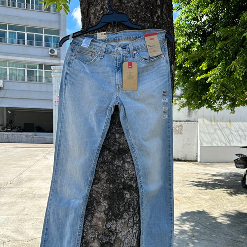 Levi's李维斯宽松直筒牛仔裤薄