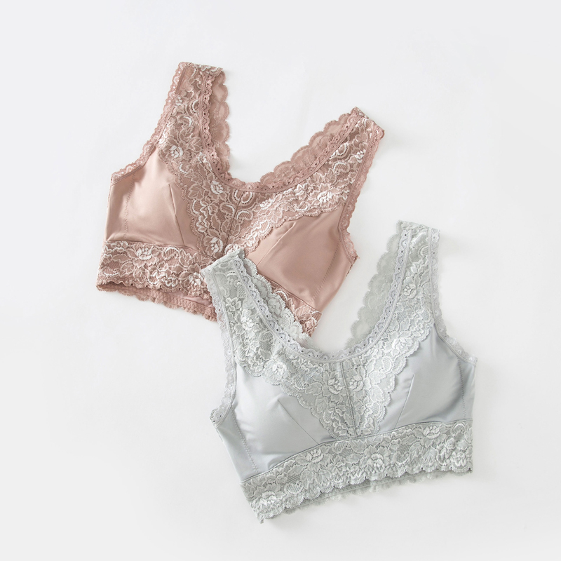 xuhuang.徐凰真丝日系无钢圈文胸