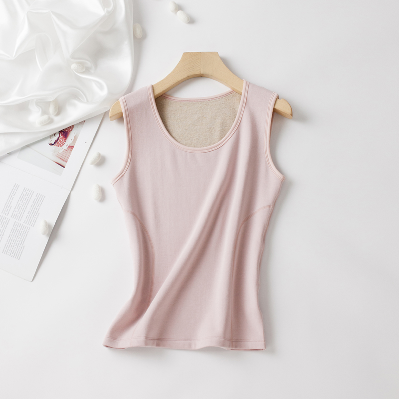 xuhuang.徐凰加厚100%真丝背心