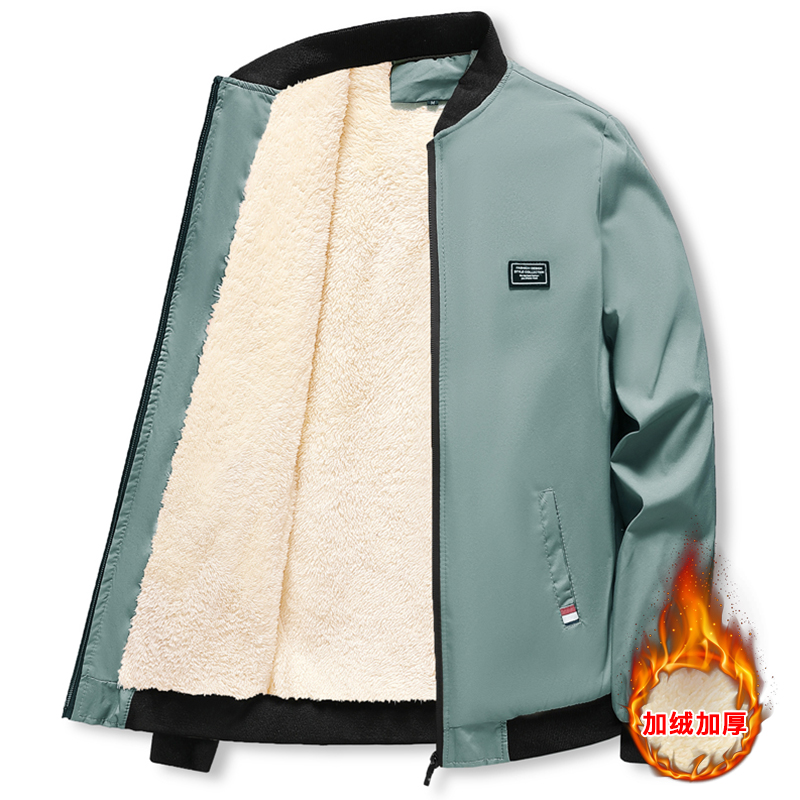 夹克保暖棉服上衣服棉袄