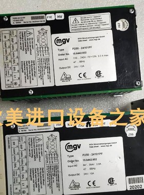 barcontrol HDS-1-160-K-4-1压力开关 MGV SPH500-2420电源模块