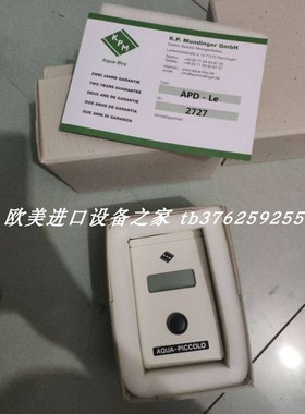 KPM水分测试仪AQUA-PICCOLO现货 Tacwell SN8102电磁阀库存