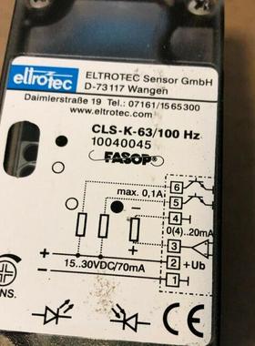 Eltrotec CLS-K-50放大器automationdirect gs23-41p0继电器