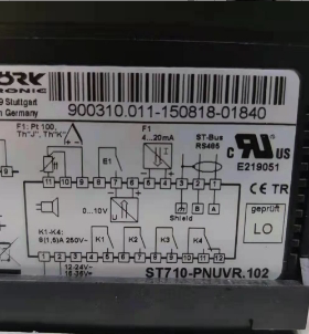 全新Stoerk-Tronic ST710-PWHVR.126温控器 CANPURE电源CB-500