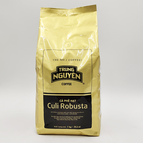 越南咖啡豆深焙1KG中原G7炭烧咖啡豆 CULI+ROBUSTA奶油香1号 包邮