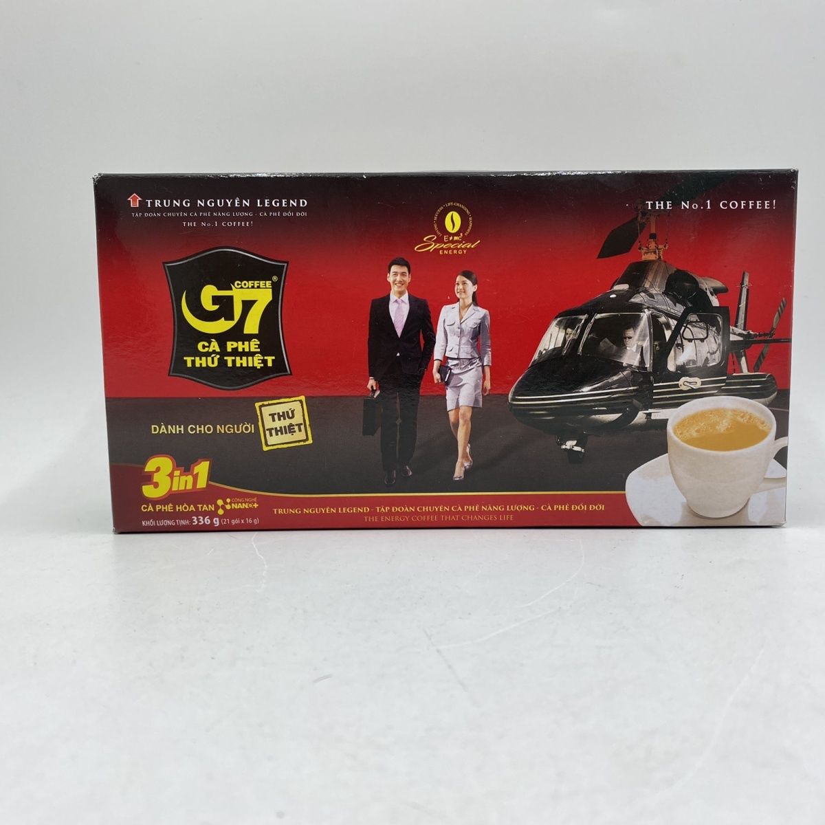 越南中原G7三合一速溶咖啡TRUNG NGUYEN336克盒装进口特浓奶香