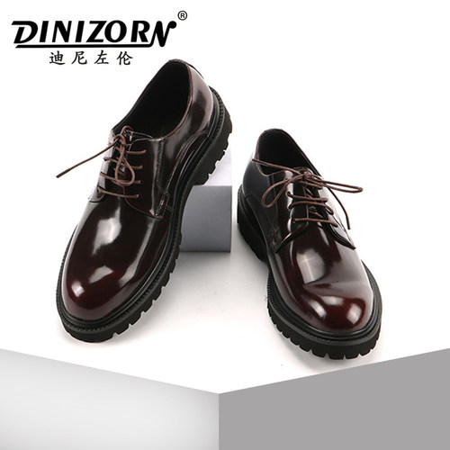 迪尼左伦超轻发泡商务男鞋