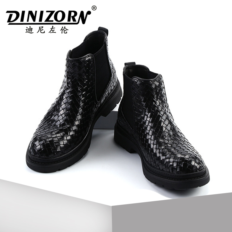迪尼左伦时尚靴2023休闲男鞋