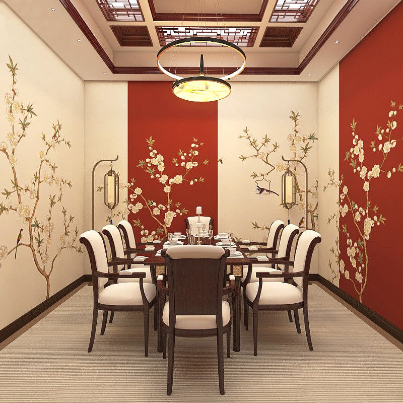 古风剧本墙纸中式花鸟故宫