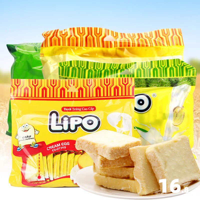 越南进口零食Lipo面包干