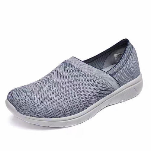 足力老人鞋加宽肥大网面透气健步鞋正品爸爸鞋男休闲运动鞋防滑