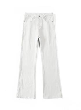 OCW潮牌 美式高街牛仔裤男2026春季新款青少年学生直筒微喇长裤子